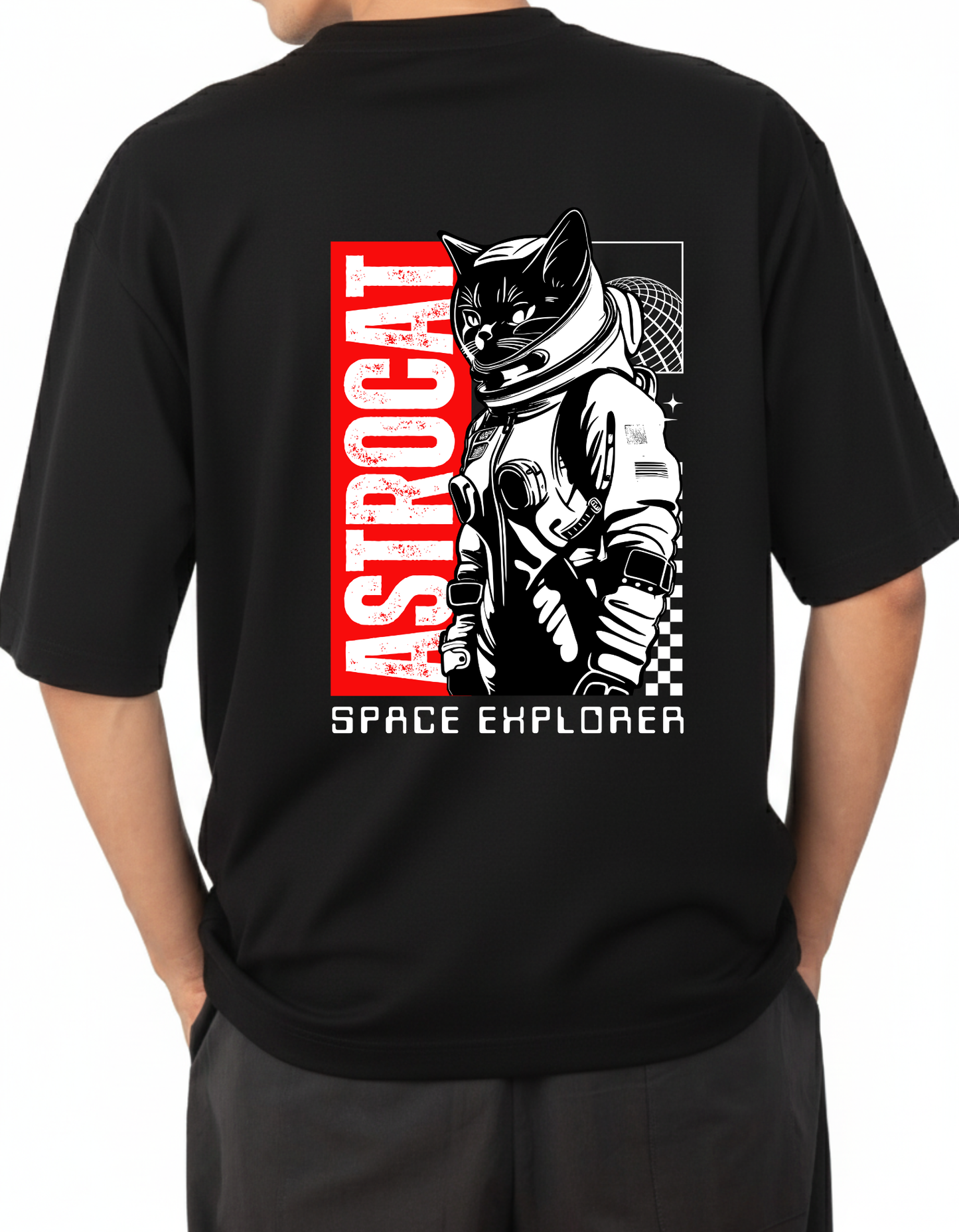 ASTROCAT - Unisex Oversized T-Shirt