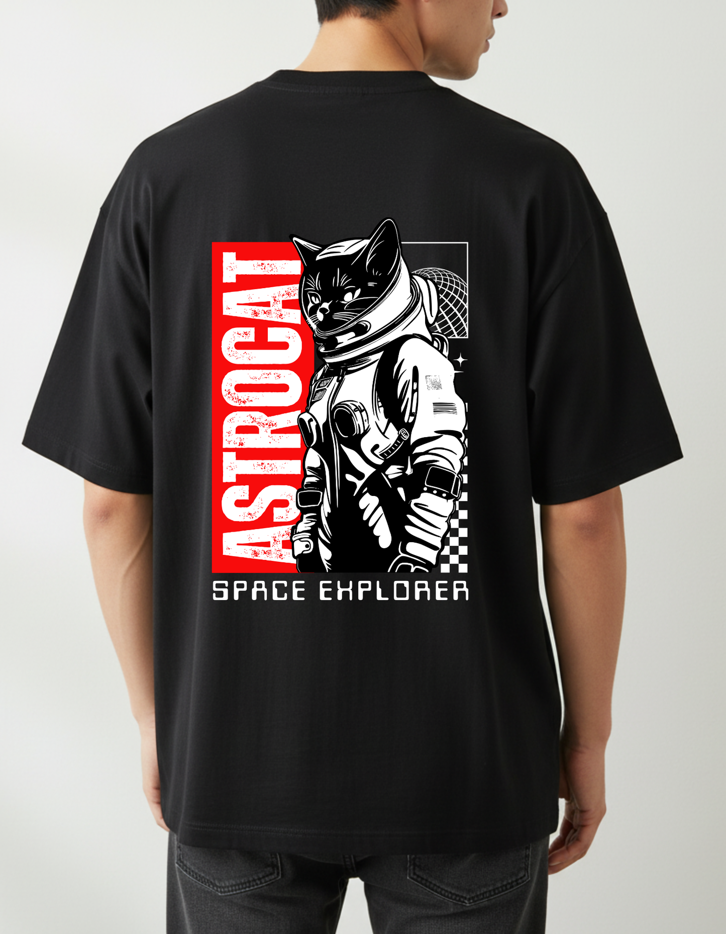 ASTROCAT - Unisex Oversized T-Shirt