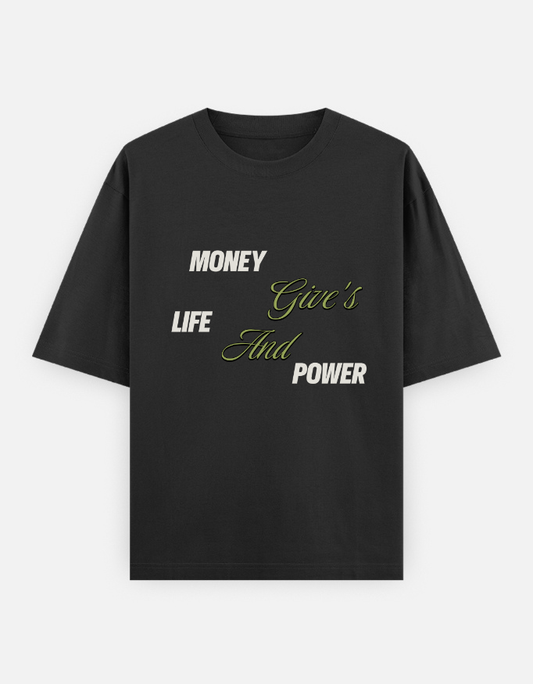 Money Talk - Oversized T-Shirt